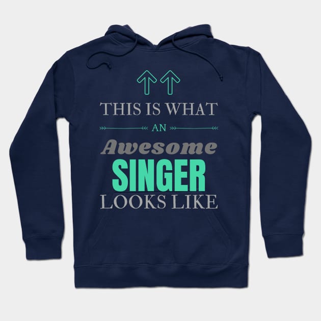 Singer Hoodie by Mdath